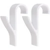 Springos Kabykla, balta, 2 vnt., 9,5 x 2,5 x 5,7 cm