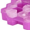 Silikoninė ledo forma Springos 20x12 cm violetinė
