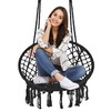 Springos Sodo sūpynės juodos spalvos 60 cm