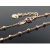 Auksinė grandinėlė su burbuliukais