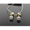 Best Diamonds Geltono aukso auskarai su briliantais Praba: 585
