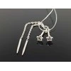 Best Diamonds Kabantys auksiniai auskarai su briliantais Praba: 585