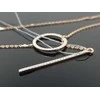 Best Diamonds Auksinė grandinėlė su briliantais