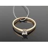 Best Diamonds Auksinis žiedas su briliantu