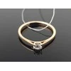 Best Diamonds Auksinis žiedas su briliantu
