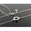Best Diamonds Balto aukso apyrankė su baltais briliantais