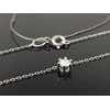 Best Diamonds Balto aukso grandinėlė su briliantu