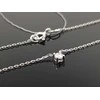 Best Diamonds Balto aukso grandinėlė su briliantu