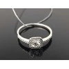 Best Diamonds Balto aukso žiedas su briliantais
