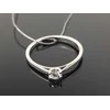 Best Diamonds Balto aukso žiedas su briliantu