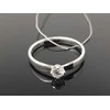 Best Diamonds Balto aukso žiedas su briliantu