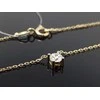 Best Diamonds Geltono aukso grandinėlė su briliantu