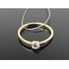Best Diamonds Geltono aukso žiedas su briliantu