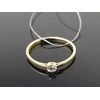Best Diamonds Geltono aukso žiedas su briliantu