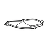 19-25 RAV4 21-24 VENZA Originali Toyota APATINIS VARIKLIO DANGTIS 51447-42080