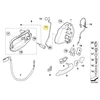 2006-2010 BMW X3 3.0Si E83LCI ~ KAIRĖS PRIEKINĖS DURYS UŽRAKTAS ROD ~ 51223449107 ~ OEM