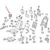A28 Land Rover Sport LR3 LR4 Priekinio Sėdynės Porankio Dangtelis Juodas HJI500090PVJ