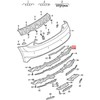 Apatinis Difuzorius Vag Audi A1 Sportback 2010 2014 Originalus 8XA807421P1RR