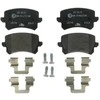 ATE Stabdžių trinkelių komplektas AUDI A4 VW Golf VI SEAT SKODA 1J0411314AC A0004202804