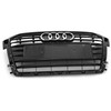 Audi A1 S1 8X Juostelės Radiatoriaus Grotelė Juodas Blizgantis VAG Originalus 8XA853651BALZ
