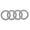 Audi A3 S3 Emblema Poliarinis Baltas VAG Originalus 85E85360590A
