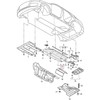 Audi Q3 RSQ3 Dėžės Kilimėlis VAG Originalus 8U0825207