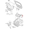 Audi Q7 2016 2017 VAG Bagažinės Dangtelis Titano Juoda Originalus 5C5867769DIGP