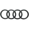 Audi Q7 2016 2025 VAG Anthracite Badge Originalus 4M0853742F716