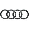 Audi Q7 2016 2025 VAG Anthracite Badge Originalus 4M0853742F716