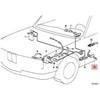 AUTENTIŠKAS OEM BMW E31 E32 E34 Kupė Sedanas Sankabos Jungiklio Laikiklis 35311160496