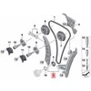 AUTENTIŠKAS OEM BMW E84 E89 F07N F10 Grandinės įtempėjas ir vadovas 11317592877
