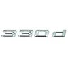 AUTENTIŠKAS OEM BMW E90 Bagažinės Dangčio Chromuotas 330d Emblema Ženklas Logotipas 51147157559