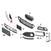AUTENTIŠKAS OEM BMW F20N F21N Priekinis Ornamental M Grotelės Dangtelis Dešinė 51118061322