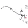 AUTENTIŠKAS OEM BMW F45 F46 Active Tourer Priekinis Svyravimo Palaikymas 31306862864