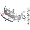 BMW 1 2 serijos F20 F21 F22 LCI vilkimo sklendė su akimi, gruntuota sklendė 51117292947 originali