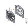 BMW 1 E81 E87 E88 E82 3 E90 E91 E92 E93 X1 E84 Ventiliatoriaus Skydas Originalus 17427530650