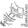 BMW 1 E81 E87 Priekinis Bamperio Grotas Originalus 51117182367