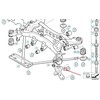 BMW 1 E81 galinio tilto dešinysis stūmiklis originalus 33326784316 6784316