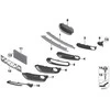 BMW 1' F20 F21 Oro įsiurbimo angos apdailos detalė URBAN-Left Genuine 51117310829