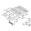 BMW 1 F20 Interjero rankena 51167464443 7464443 originali