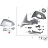 BMW 1 SERIES F40 sparno veidrodėlis pagalbinis posūkio indikatorius kairėje 51169879127 originalus