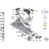 Bmw 2 F45 F46 Centrinis Porankis Telefonui Originalus 51169317584