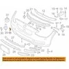 BMW 2 SERIJA F22 F23 NAUJA ORIGINALI PRIEKINIO BUFERIO TRAUKIMO KABLIUKO AKSESUARO KAPOTĖLIS 7391808