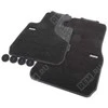 BMW 2 serijos F45 ir F46 tekstiliniai kilimėliai juodi priekyje 51472287917 Originalūs