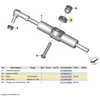 BMW 259 89V K21 K22 K23 K27 K29 K32 K33 Žiedas 12 5x24x6 5 31427677987 Originalus