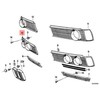 Bmw 3 E21 1975 1983 Kairys Ziergitter Originalus 51131834990