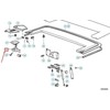 BMW 3 E30 Dešinė Halteklammer 54311955170