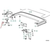 BMW 3 E30 Dešinė Halteklammer 54311955170