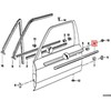 Bmw 3 E30 Kairioji Abdeckung Originalus 51211888421