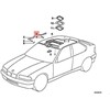 Bmw 3 E36 93 00 Galinio Dešinio Haltegriff Originalus 51168203988